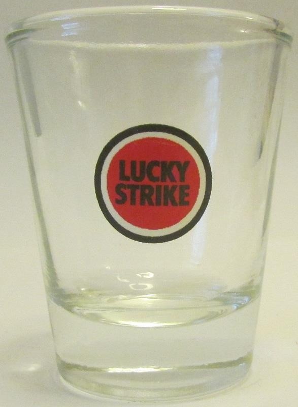 Lucky Strike 1½oz. Shot Glass