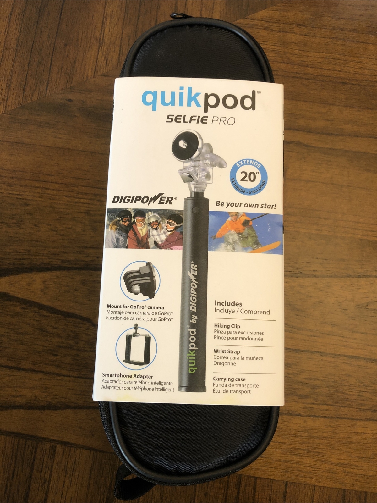 Digipower - Quickpod, Secure Pro- Selfie Stick - NEW!!