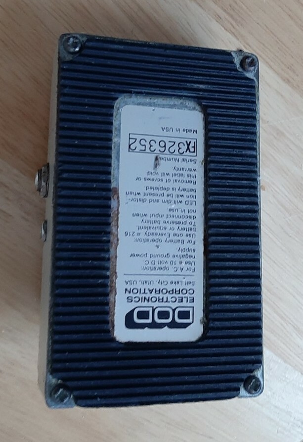 DOD FX20 Phasor Analog Phaser Rare Vintage Guitar Effect Pedal