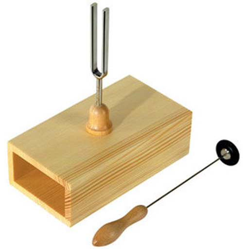 Wittner Tuning Fork A  440 hz with Wood Resonator box