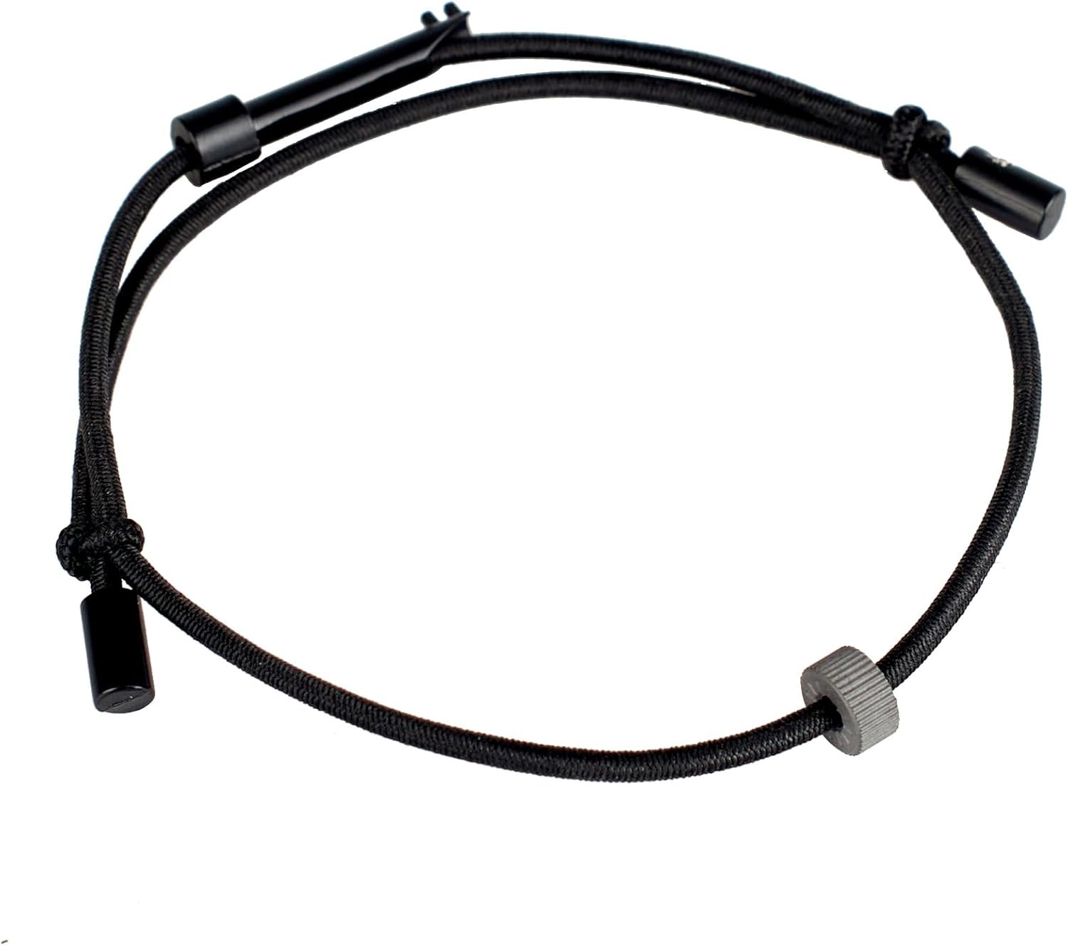 Car Window Breaker Bracelet Escape Tool with Tungsten Bead & Handcuff Key