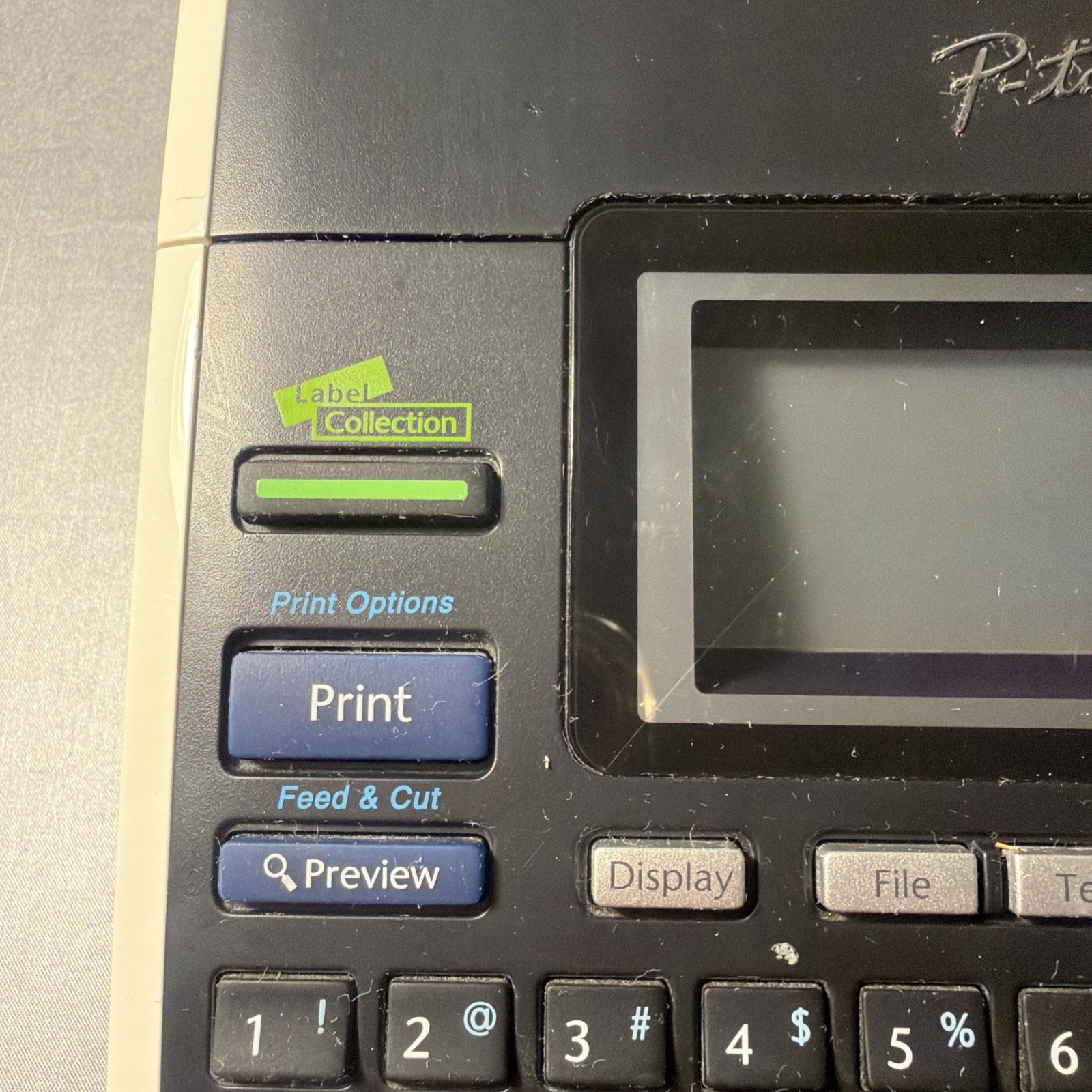 Brother P-Touch PT-2730 Label Thermal Printer - Working
