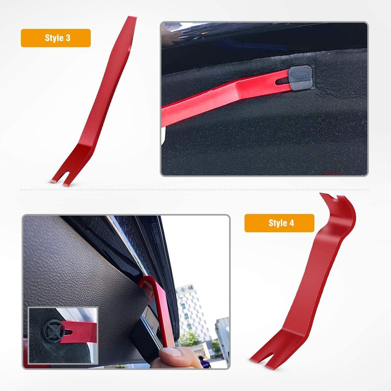 5 PCS Nylon Auto Trim Removal Tool Kit No-Scratch Removal Tool Kit for Car Panel
