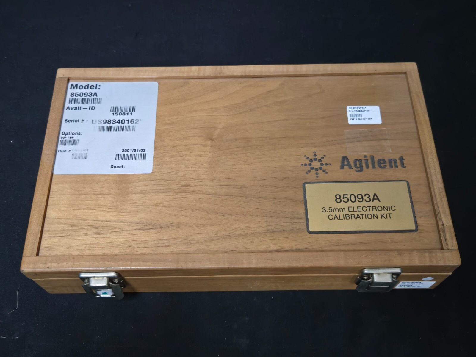 Agilent 85093A: 6GHz, Electronic Calibration Module, 85092-60003 00F / 1BP