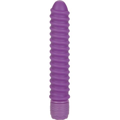 SHANES WORLD SORORITY SCREW VIBE SILICONE 5 INCH PURPLE