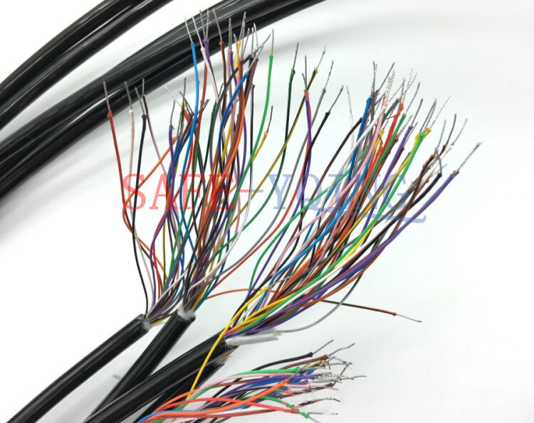 1PCS 19 Wire Manual Pulse Generator Spiral Coil Cable Handwheel MPG Cable