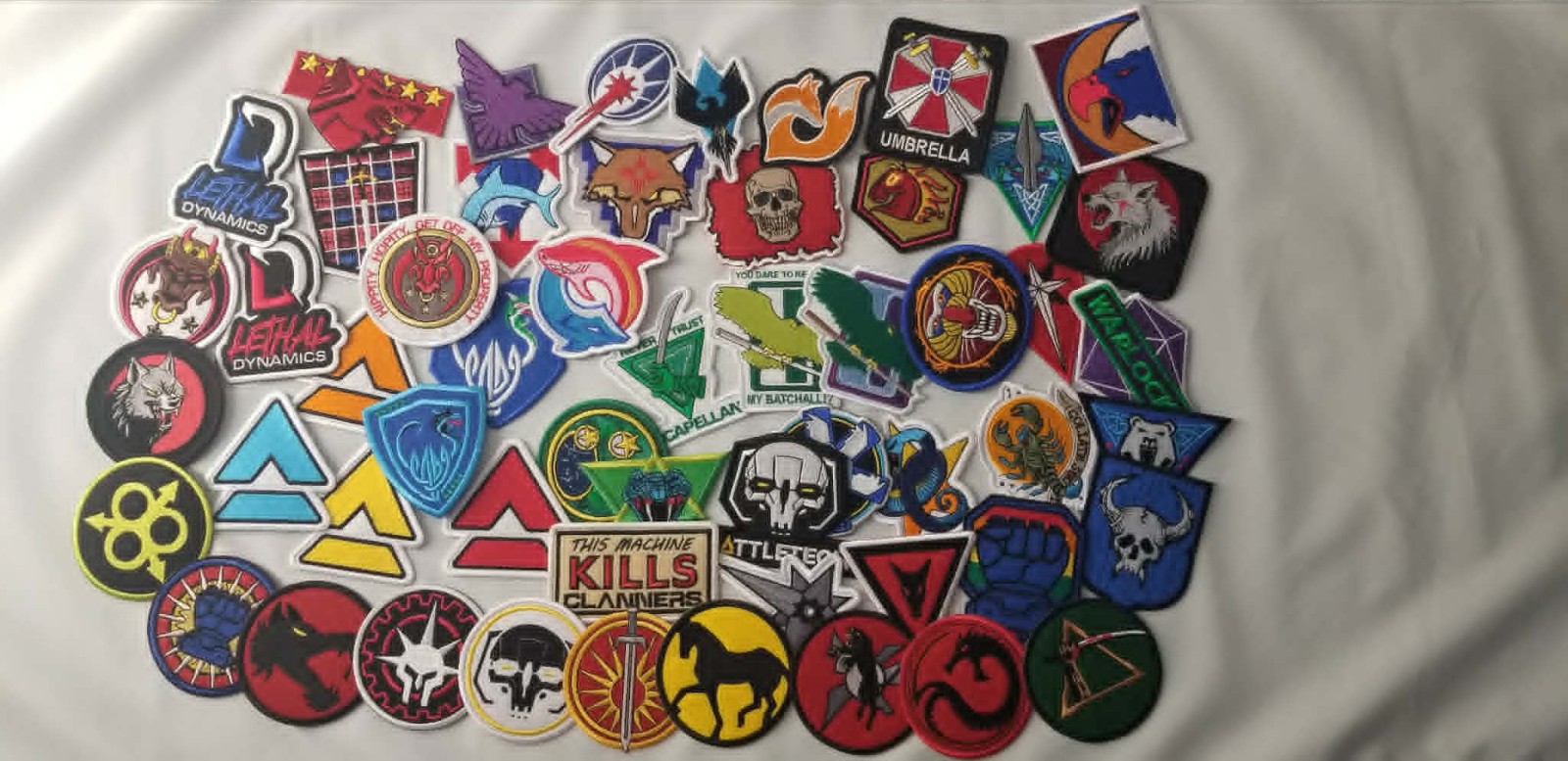 Clan Ghost Bear BattleTech Patch Embroidered Iron On