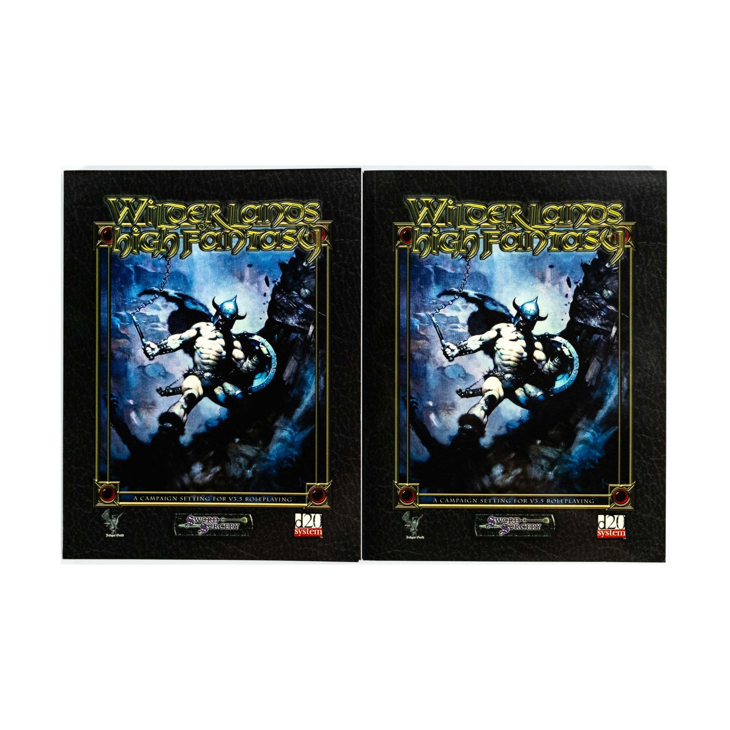 Necromancer d20 Judges Guild Wilderlands of High Fantasy - Books Only! NM