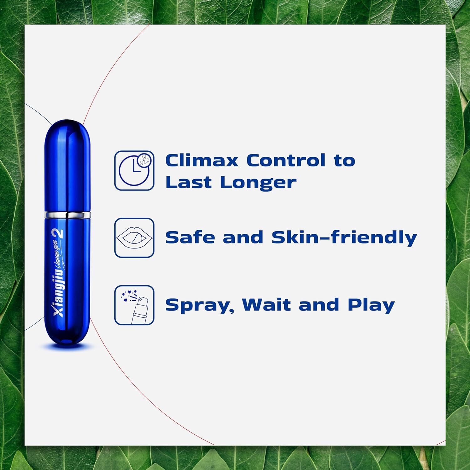 High-end Delay spray Men Premature Prolong Ejaculation Enhancement中草药成分（US Selle