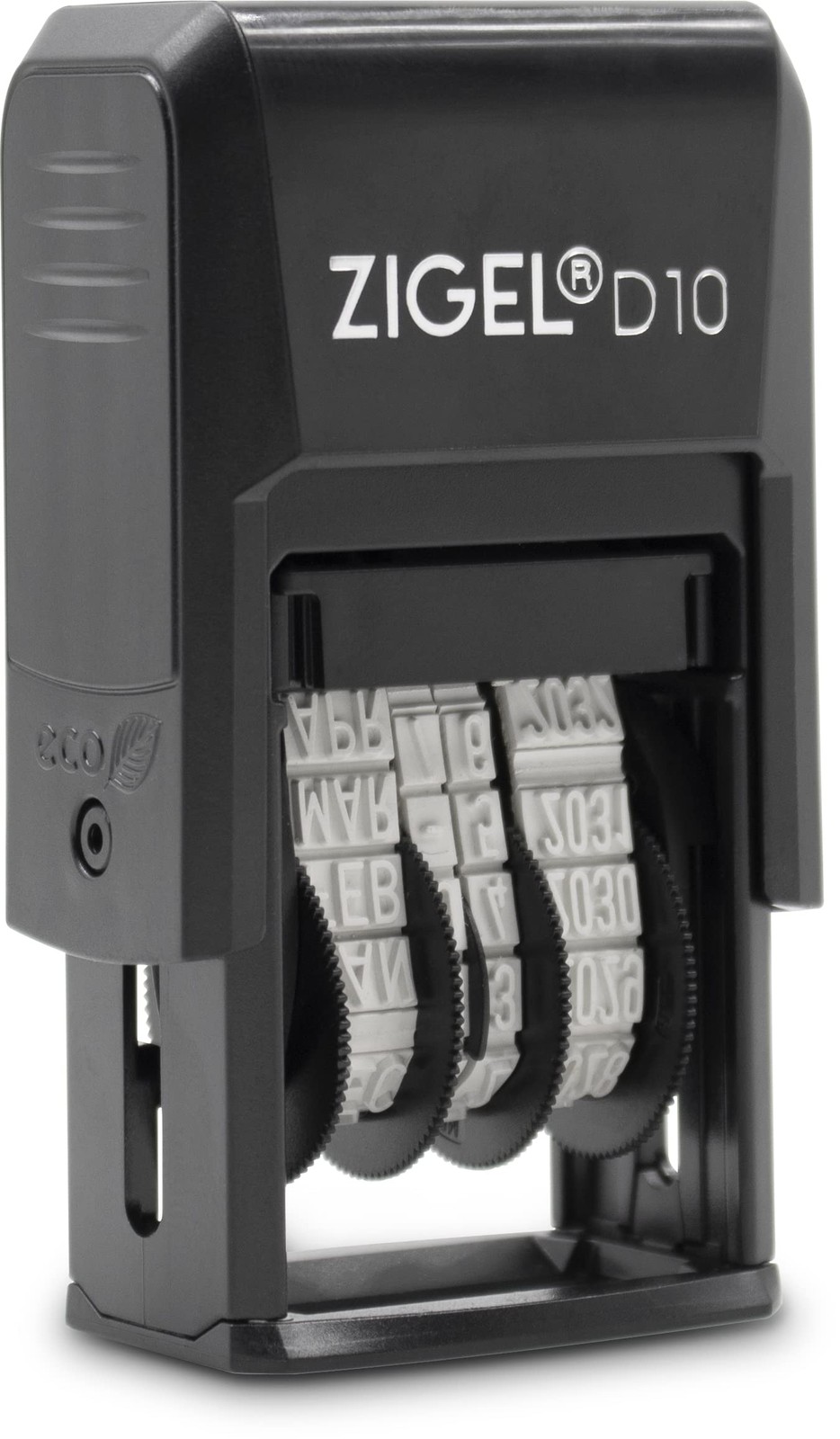 ZIGEL D10 Office Date Stamp - Self Inking - Red D10,