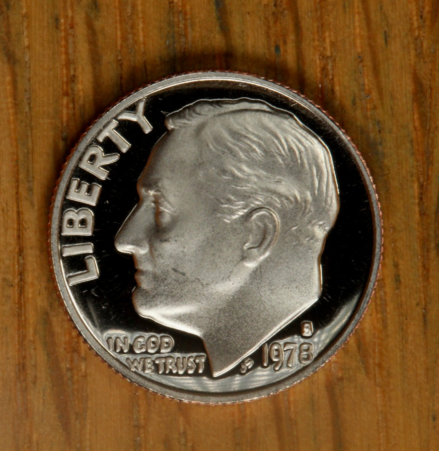 1978 S Proof Roosevelt Dime - Choice to Gem Proof