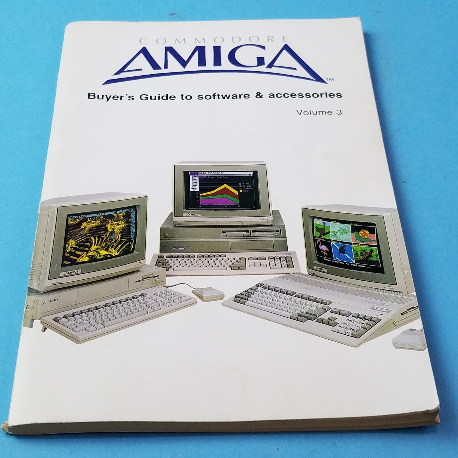 VTG Commodore Amiga Buyer's Guide To Software & Accessories Vol 3 Computer Book