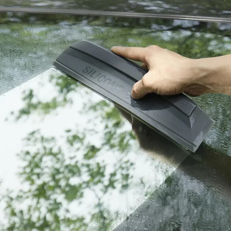 Silicone Handy Squeezer Car Wrap Tools Water Window Wiper Scratch Foil Scraper
