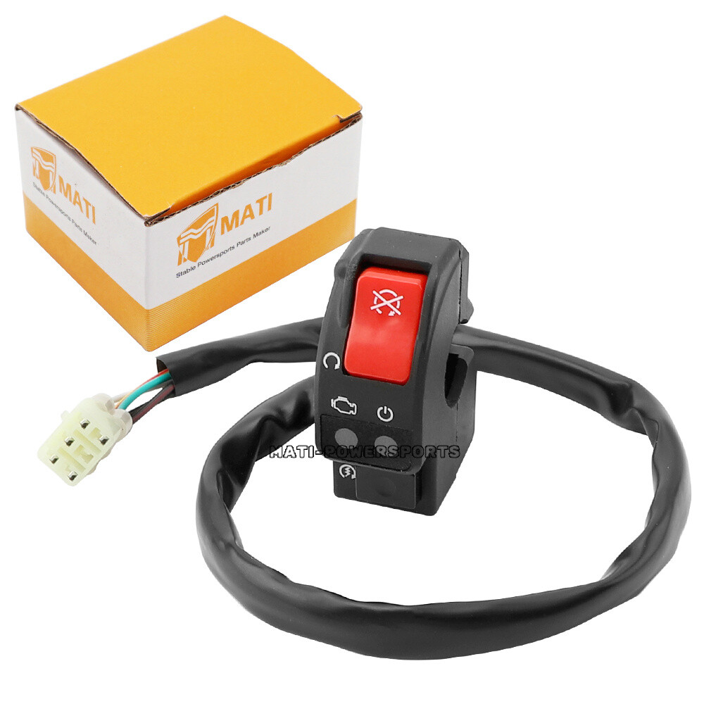 Engine Stop Kill Switch 35130-K28-A61 2019-2023 For Honda CRF110F CRF125F/FB