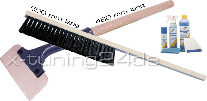 SET OF 3 - ICE SCRAPER 480mm + WHISK 500mm + Winter Set Cartechnic