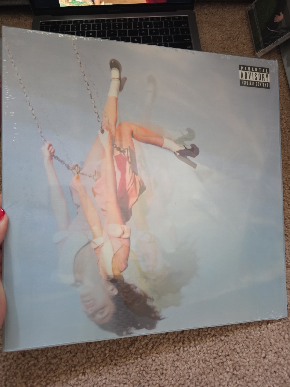 you seem pretty sad for a girl so in love, 'feminine intuition' lenticular cover
