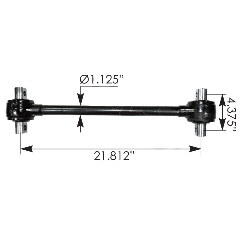 Torque Rod 21.8125in Sealed Mack part # 17QF460P218, 25164942, TMR572