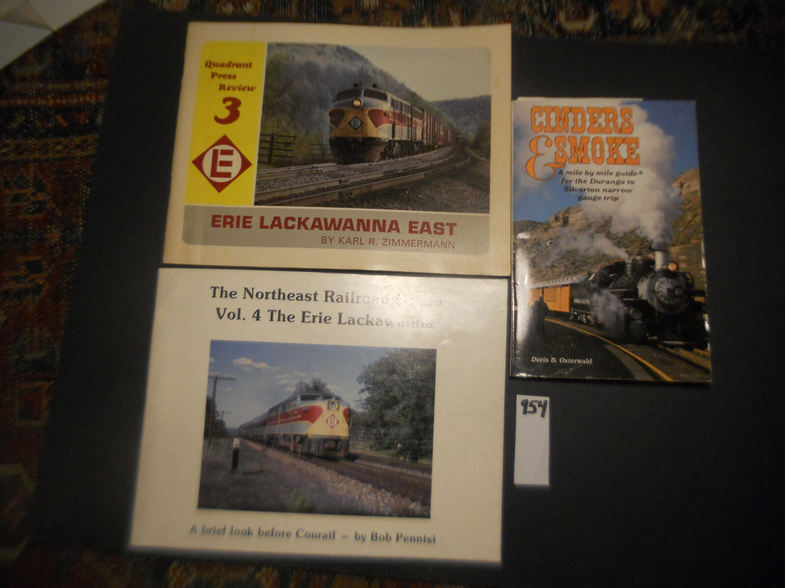 ERIE LACKAWANNA Bob Pennisi Vol 4 The Northeast RAILROAD Scene Cinders & Smoke