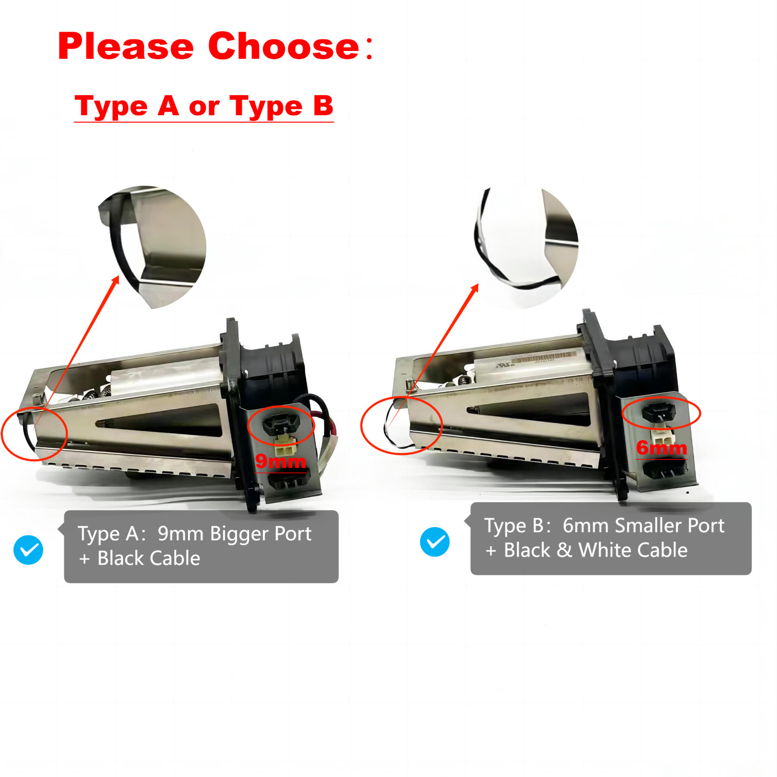 B4H70-67063 Fan Heater Assembly FIt For Latex 310 330 360 365 370 375 POJAN