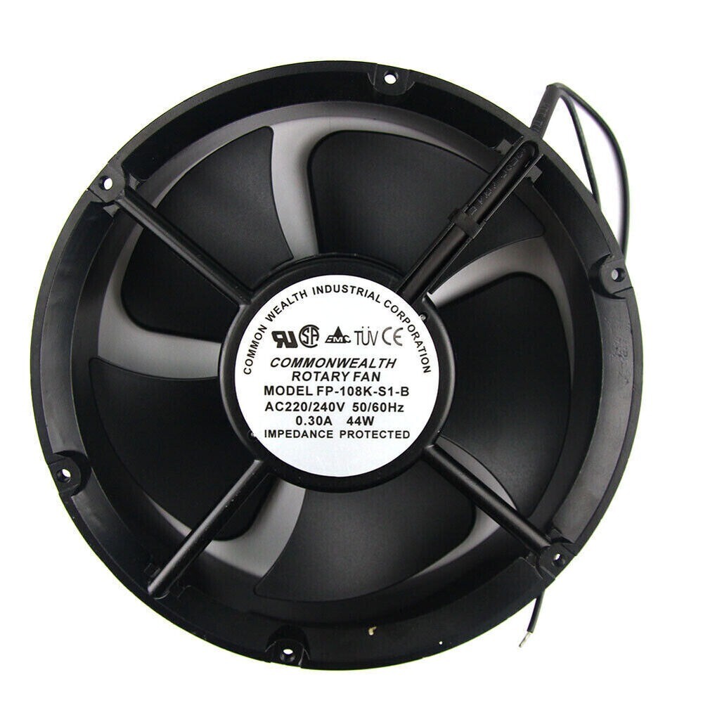 1PC Cooler FP-108K S1-B Cooling Fan 220*60mm AC220/240V 0.30A 44W New