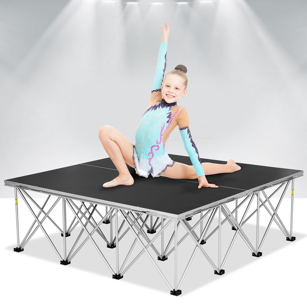 Folding Portable Stage Platform 4x4 Foldable Stage Platform Modular Unit 700Kg