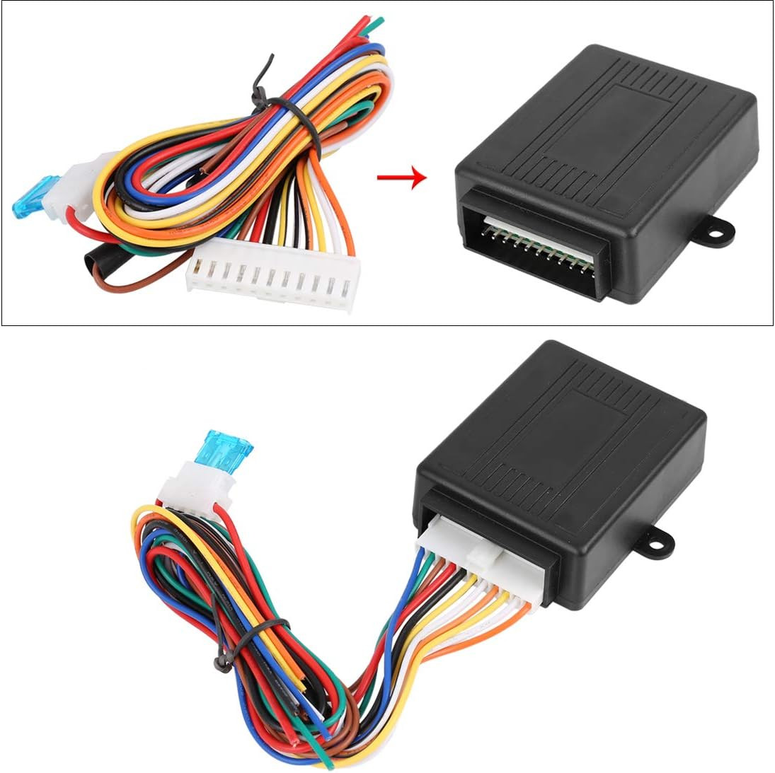 Universal Car Remote Central Kit Door Lock Keyless Entry System - DC