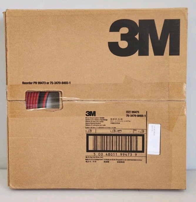 3M 99473 Wheel Weight - System TN4029 -  6 mm X 29 mm X 11 m Roll