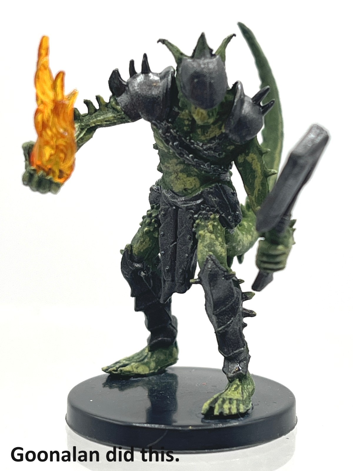 D&D Pathfinder Mini Baldurs Gate 16 Legion Barbed Devil UC