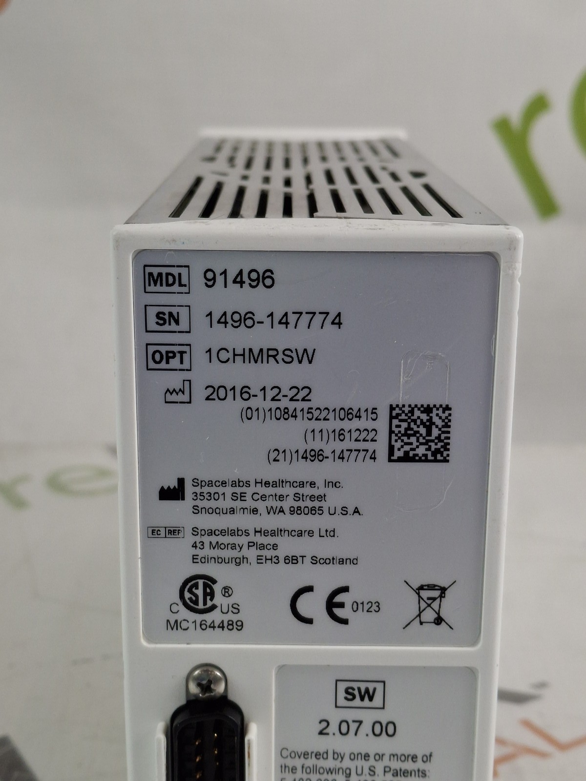Spacelabs Healthcare 91496 Multiparameter Module