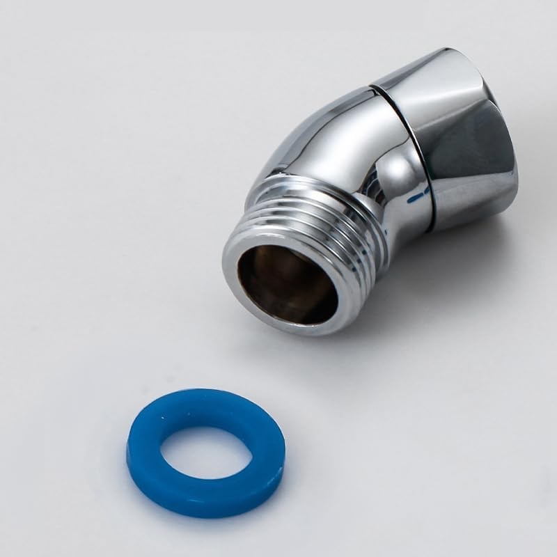 Shower Head Elbow Adapter 45 Degree Solid Brass Shower Head Angle Adapter