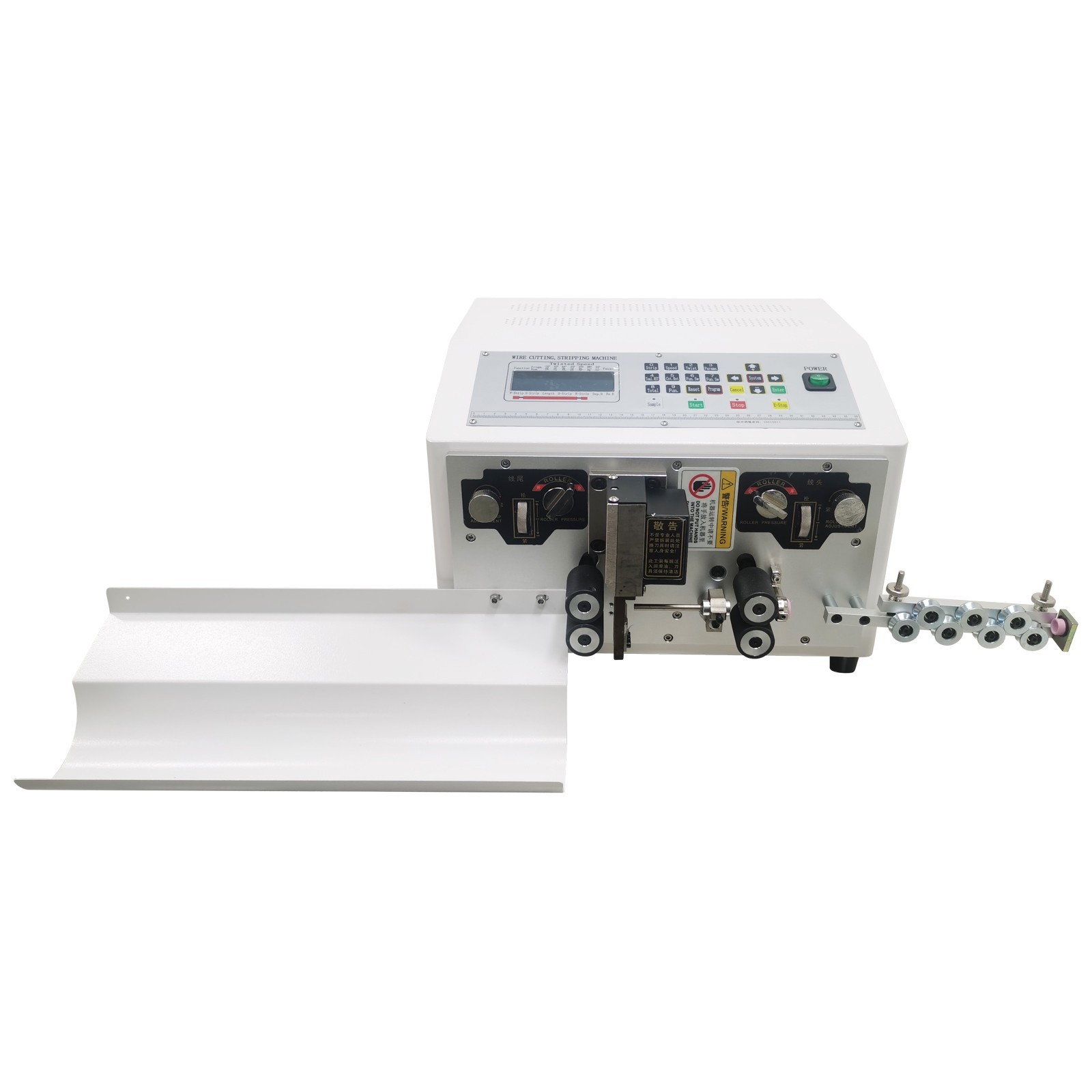 500W 110V Full Automatic Computer Wire Stripping Cutting Machine 3000-8000 pcs/h
