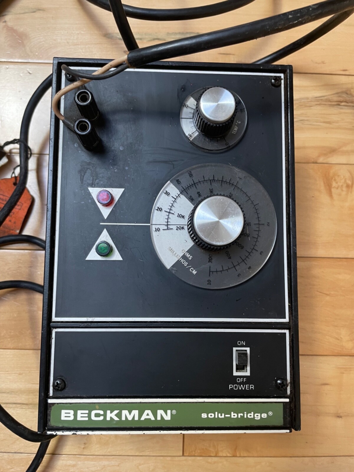Beckman Solu-Bridge SD-B15 Conductivity Controller Science Electronics Box