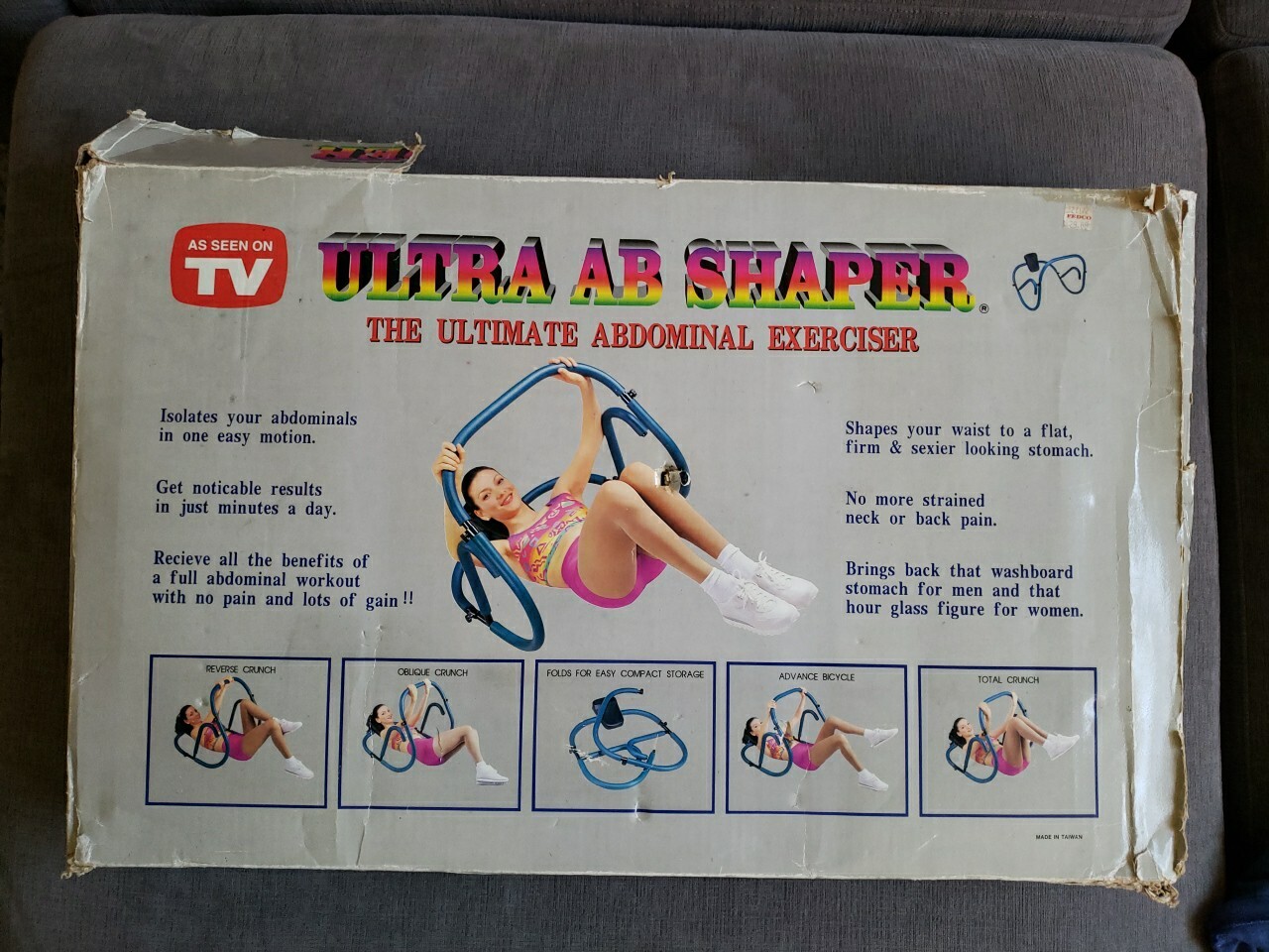 Abdominal Rocker Vintage Ab Rocker Exercise Fitness Machine Ultra Ab Shaper
