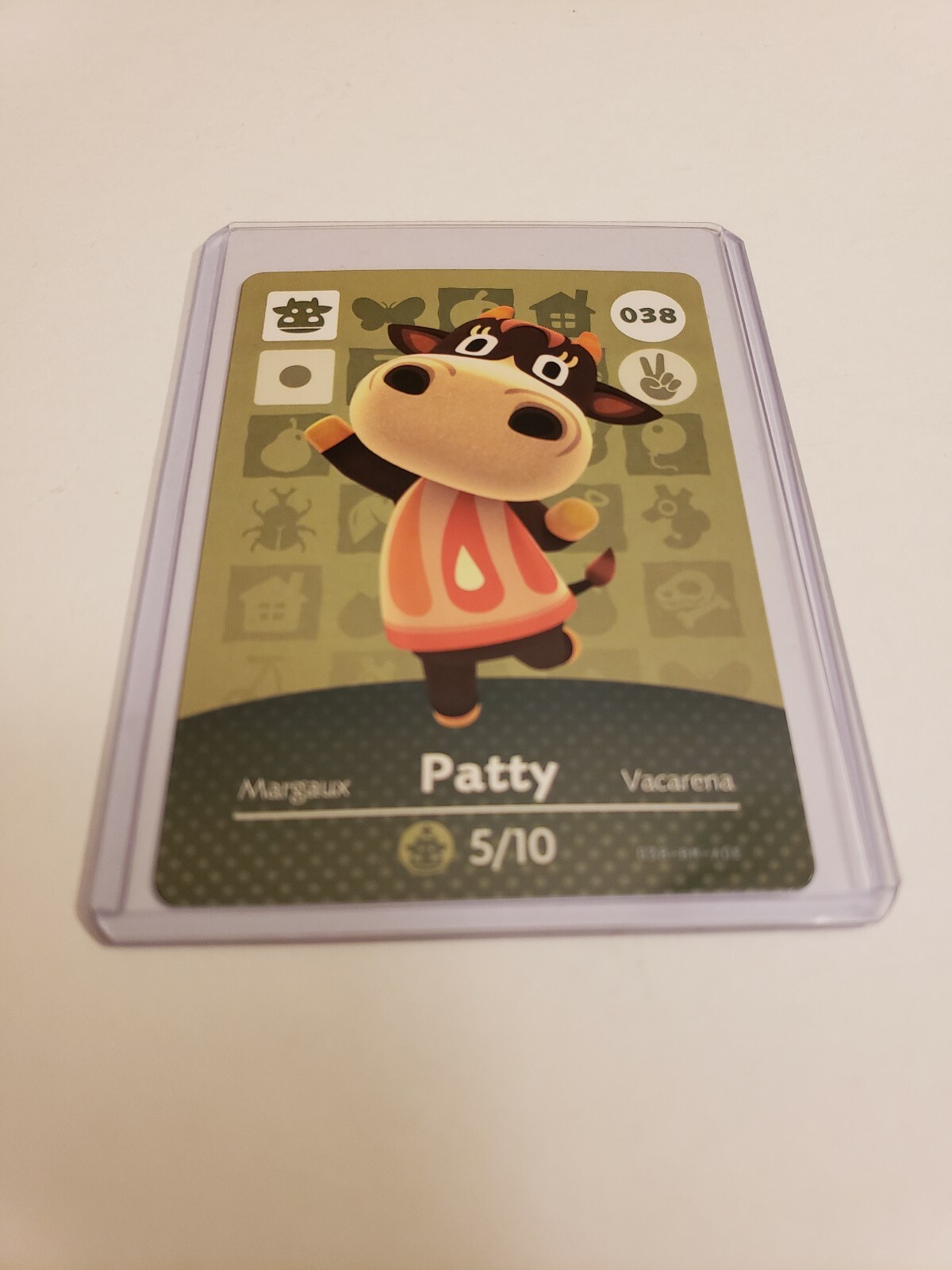 !SUPER SALE! Patty # 038 Animal Crossing Amiibo Card Horizons Series 1 MINT!