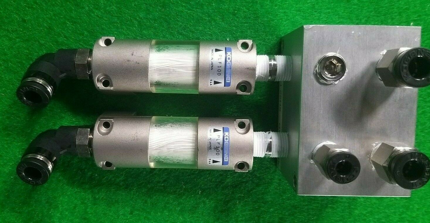 KOGRANEI PLF100 LOT OF2 valve,  USED