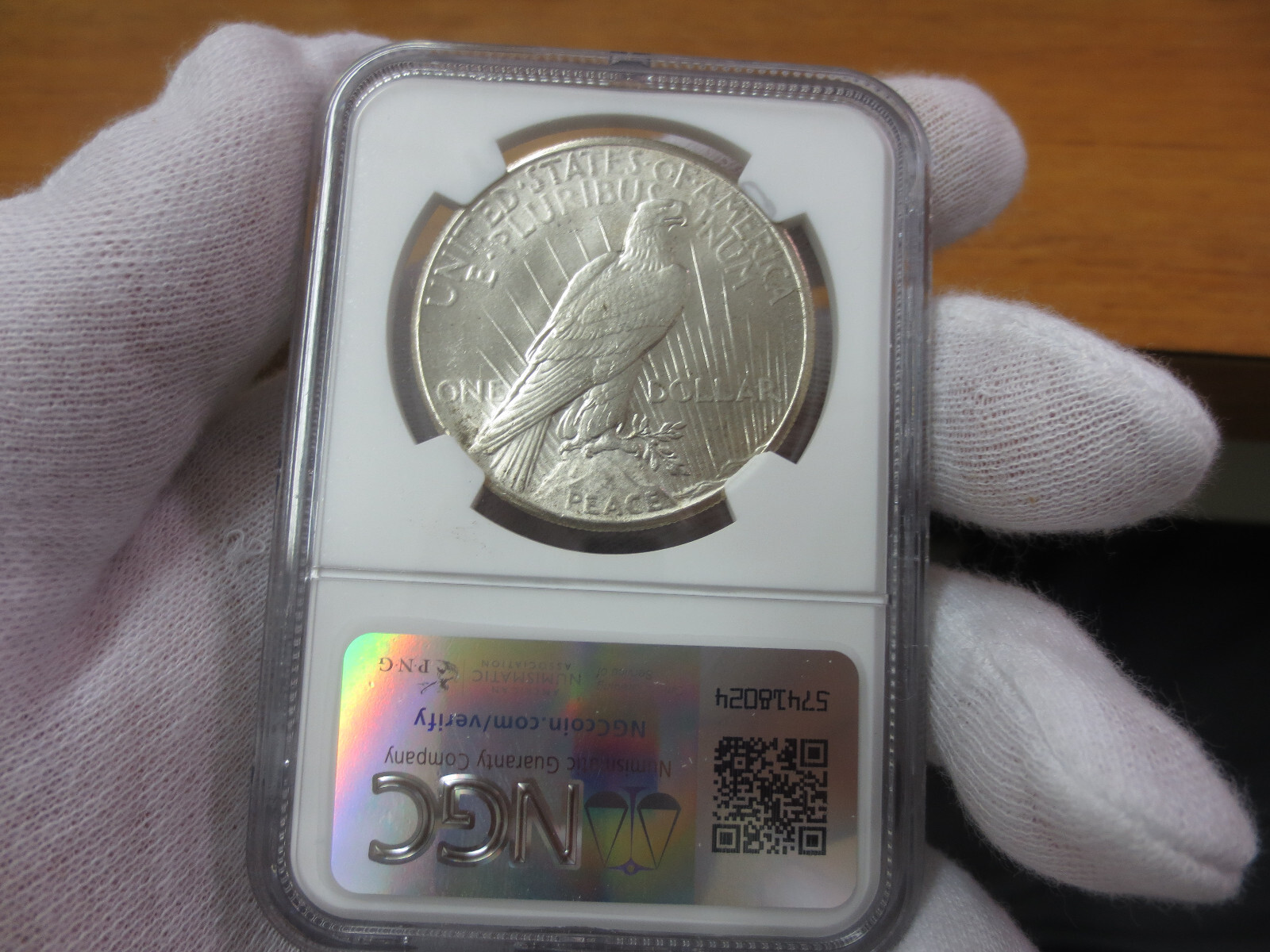 1926P Peace Dollar NGC MS63 (040) (Nice Coin)