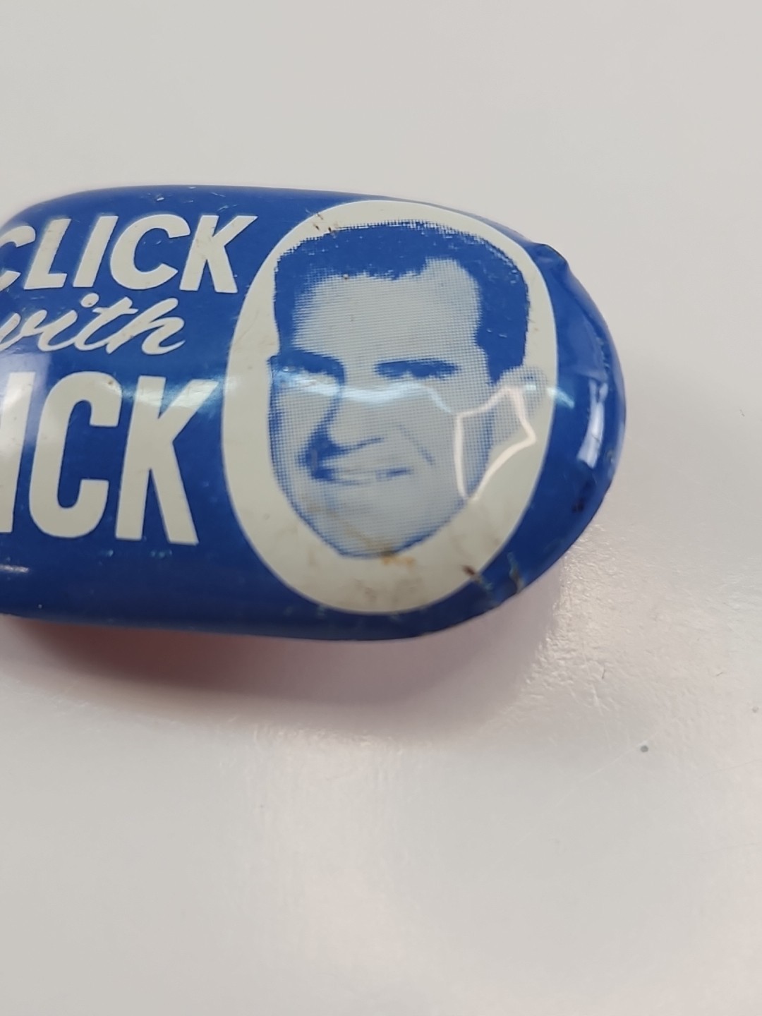 CLICK with DICK clicker 2 1/4” Campaign Memorabilia