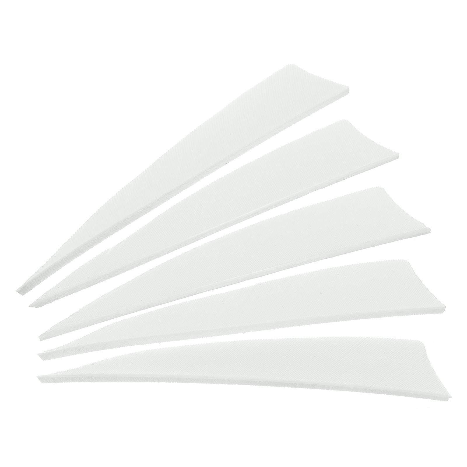 Arrows Vanes 50 Pack 4 Inch Arrow Feather Right Wing White for DIY