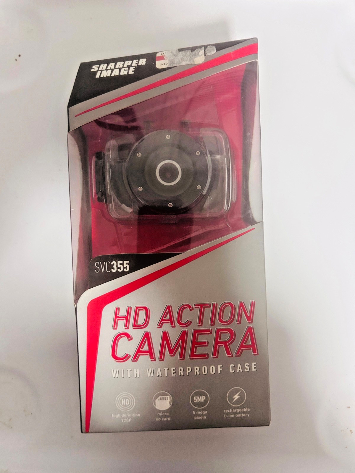 Sharper Image HD Action Camera SVC355 with Waterproof Case PC/MAC - NEW