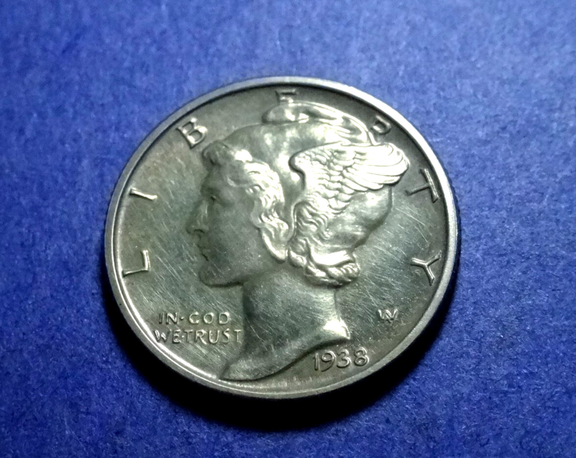 1938 Mercury Dime Proof