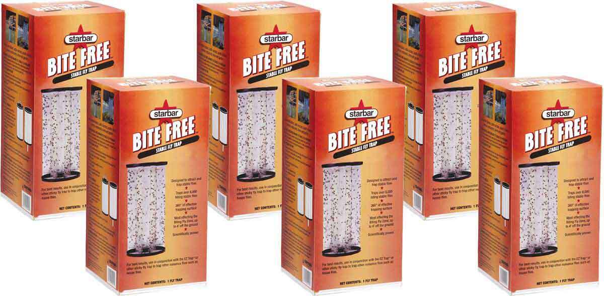 new Bite Free Stable Fly Trap stables cattle barns poultry farms kennels more