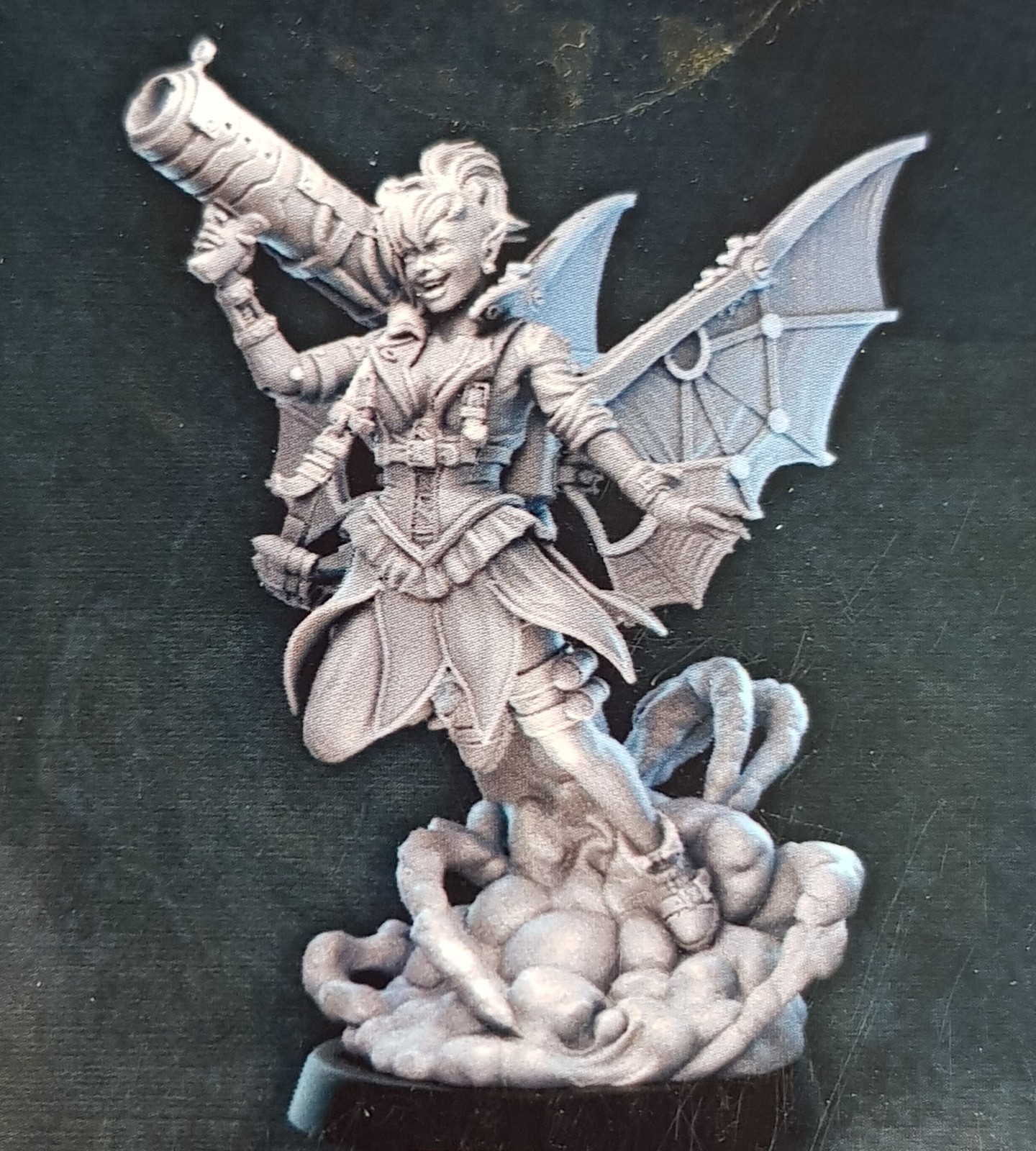 Mammoth Factory Fateless Tina Mad Fey Inventor Artificer  TTRPG 3D Miniature