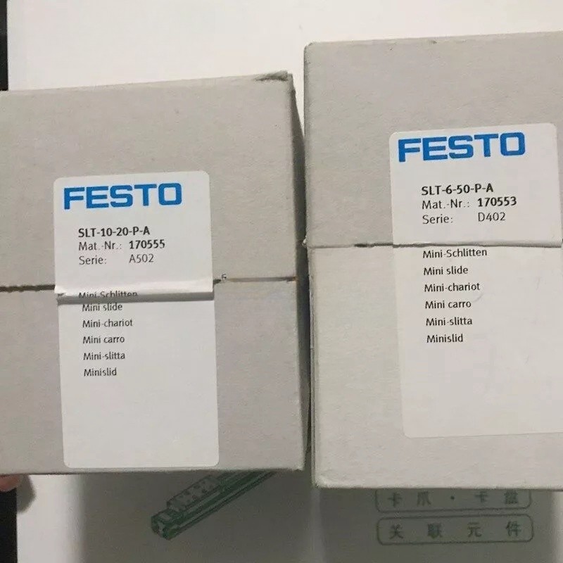 1PC New Festo SLT-6-50-P-A Pneumatic Slide Cylinder In Box Brand Free Shipping