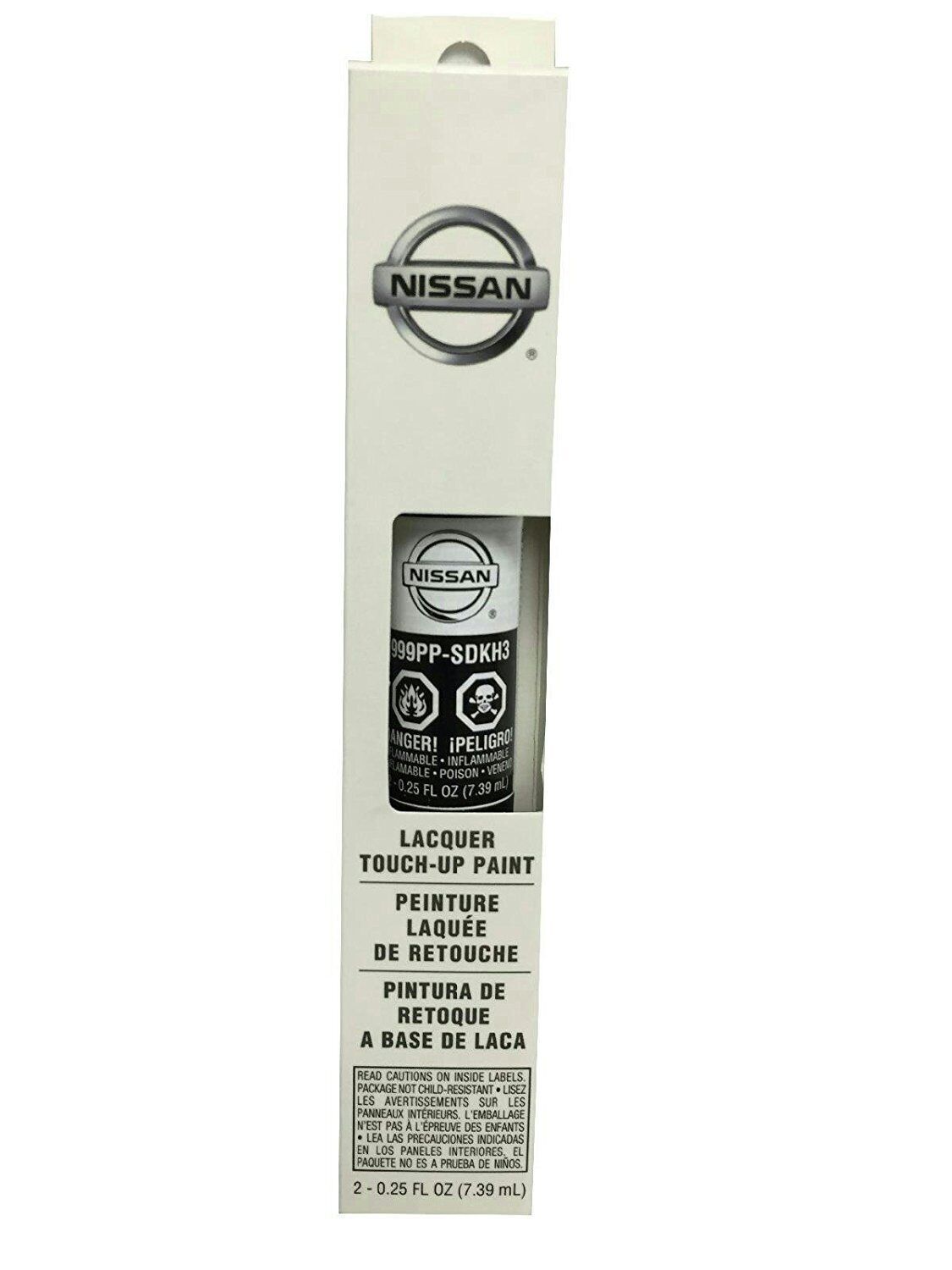 OEM Nissan Touch up Paint Pen .5oz 3-in-1 Applicator (KH3 Super Black) New