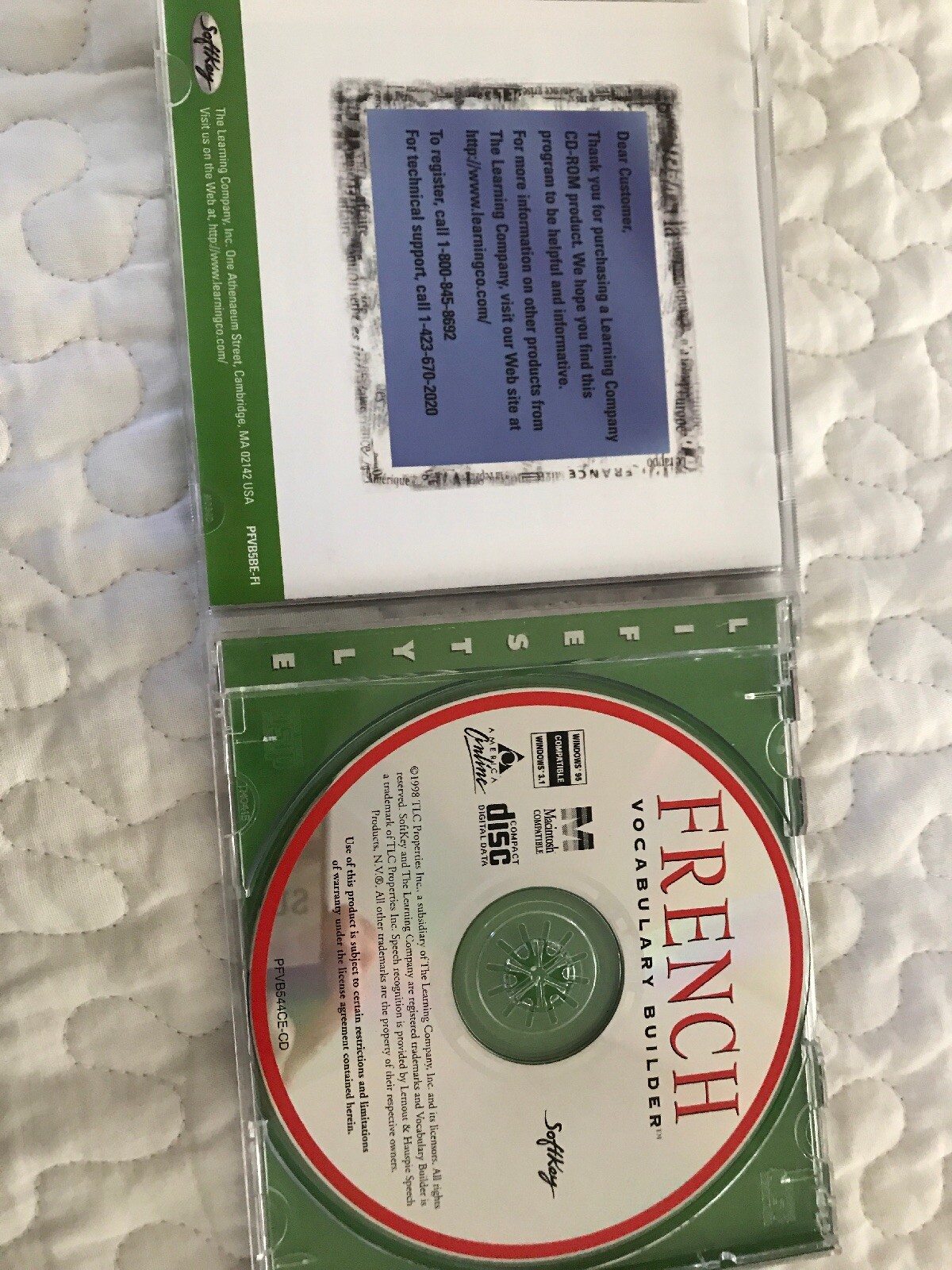 Beginner Intermediate French Vocabulary Builder For Windows & Mac CD Rom