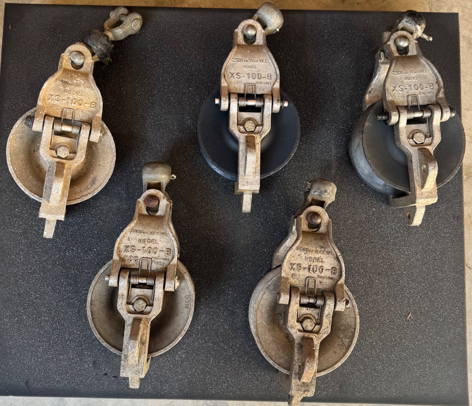 Lot number 5 of 5 Sherman & Reilly stringing blocks