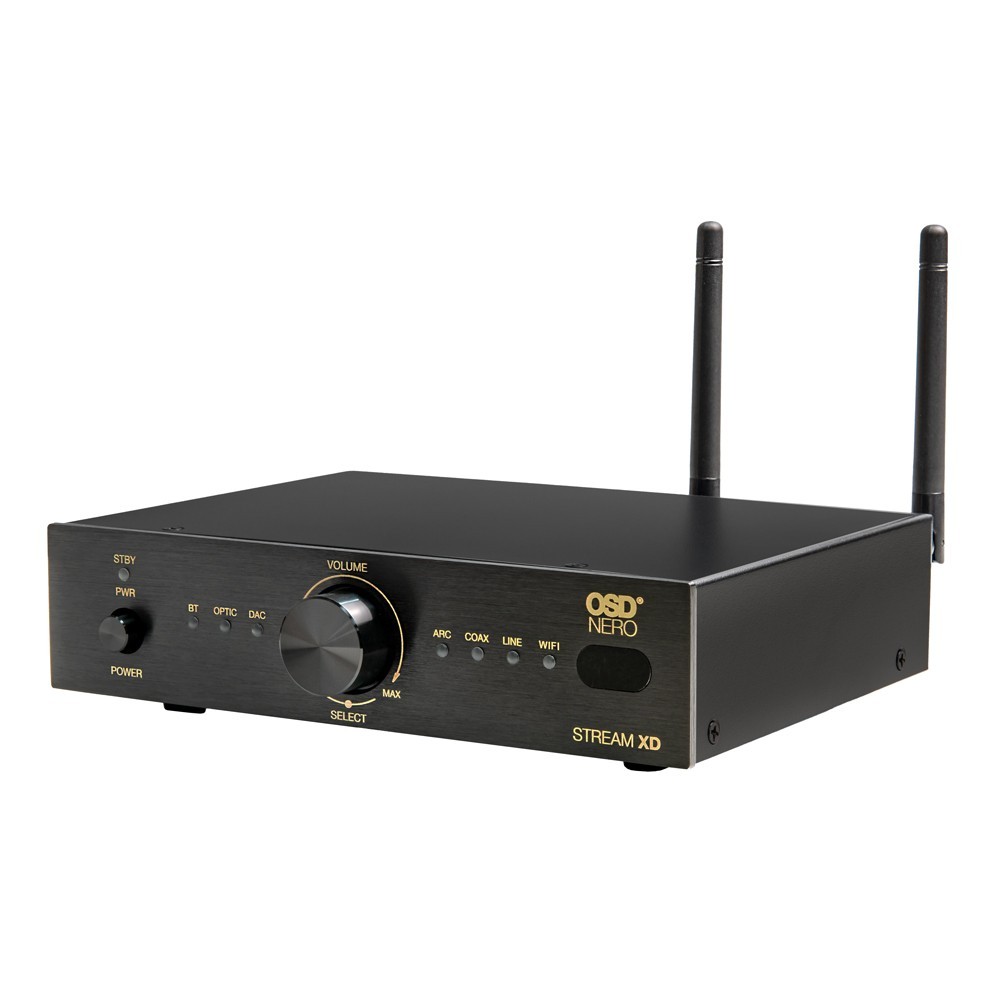 OSD Nero Stream XD 75W x2 App Controlled Stereo Amplifier, HDMI ARC, BT Wireless