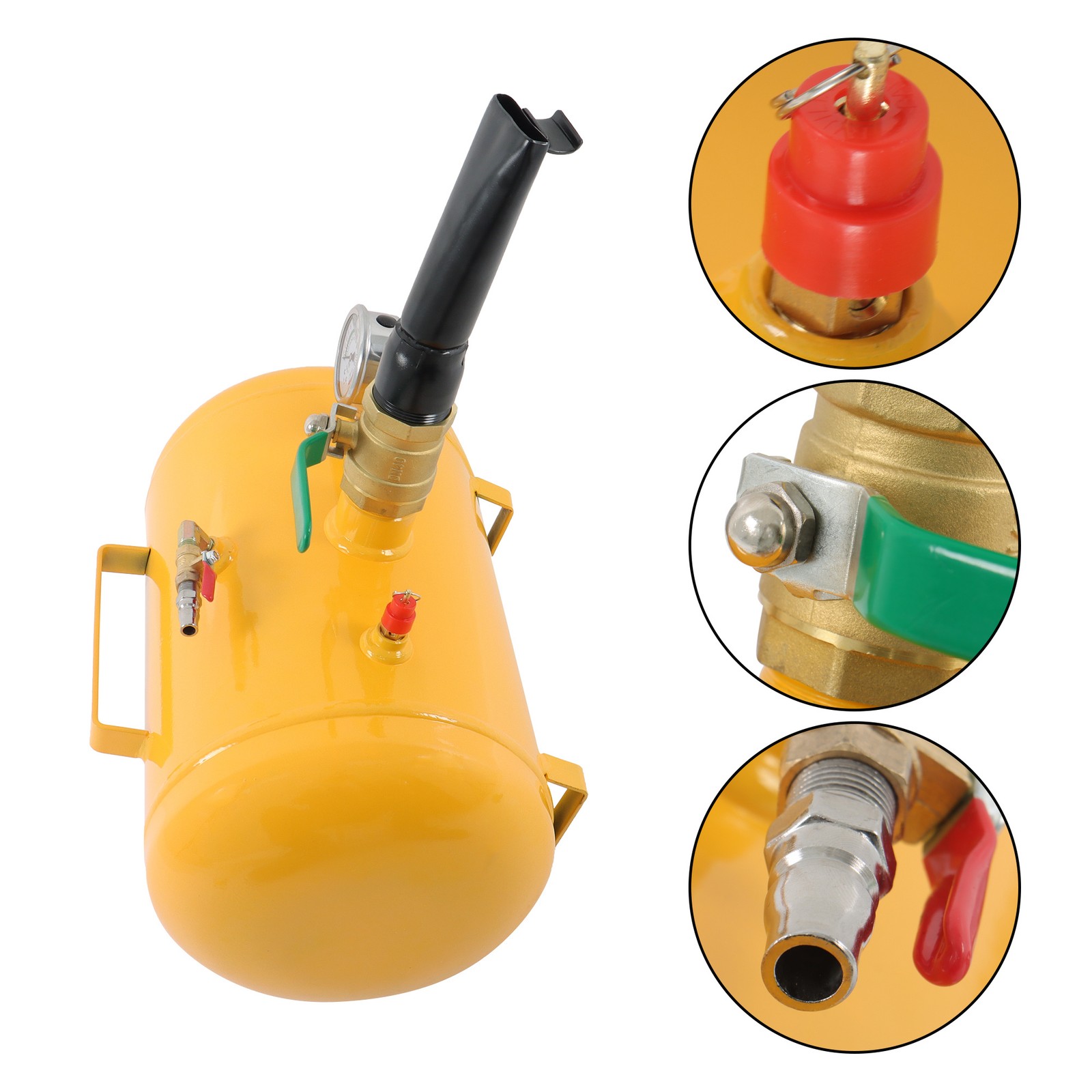 5 Gallon Air Tire Bead Seater Blaster Seating Tool Heavy Duty 145 psi