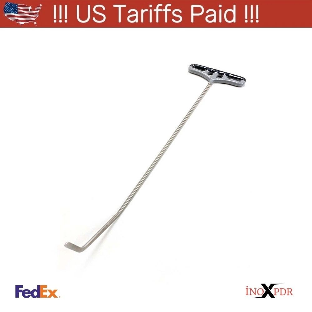 Norvexa Edition Double & Single Bend Round Tip Steel PDR Paintless Dent Repair