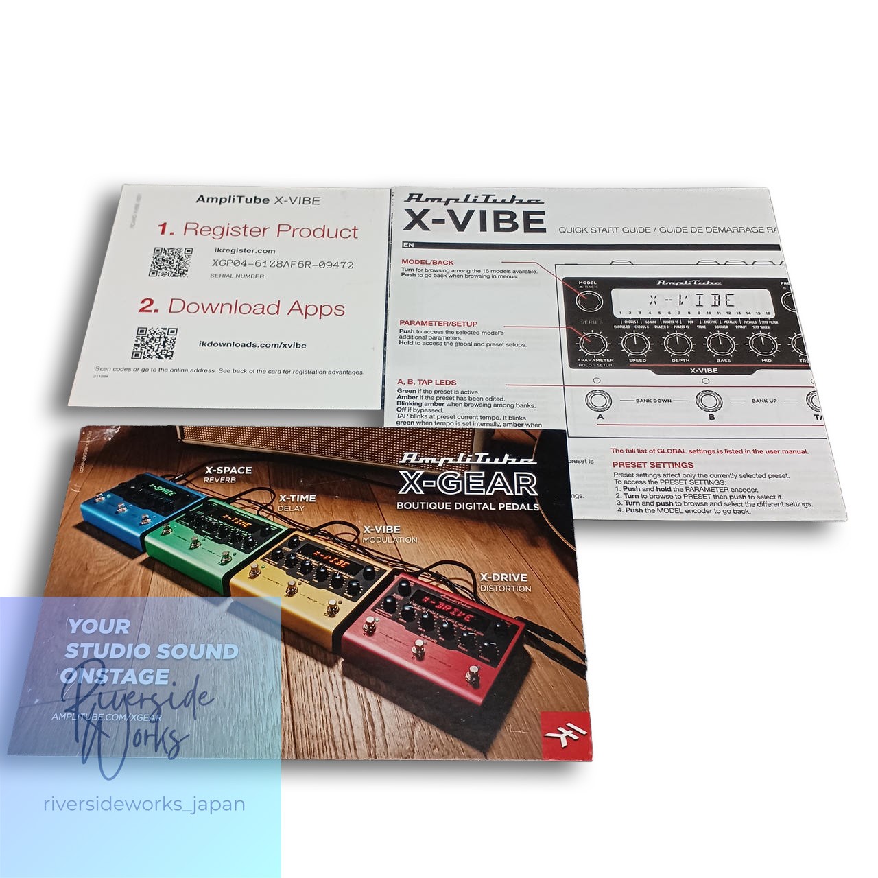 IK Multimedia AmpliTube X-VIBE Effect Pedal JP